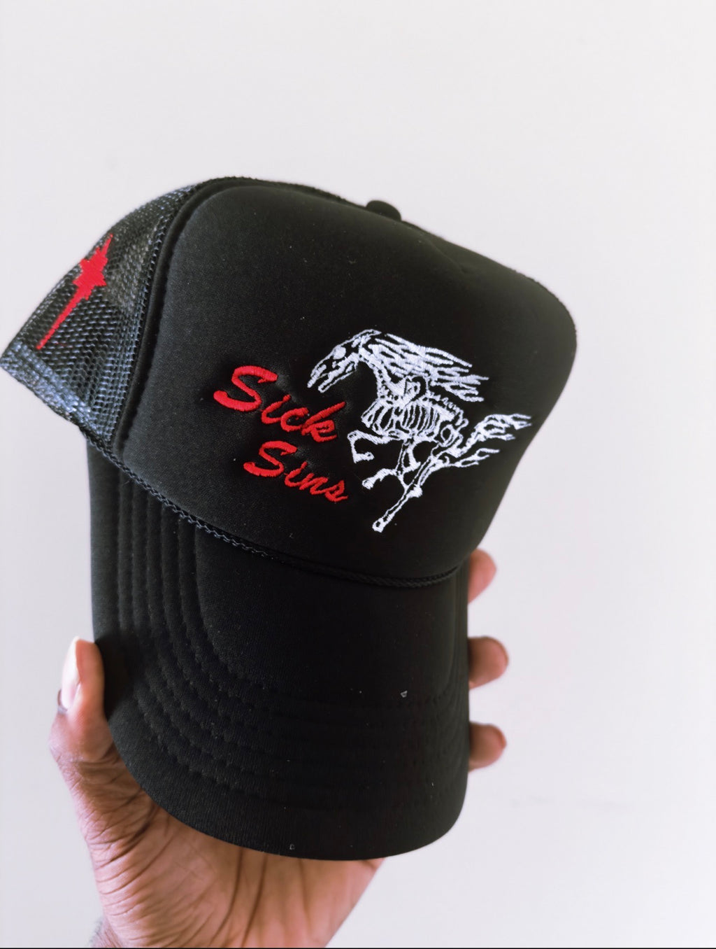 SICK SINS 🔥 “Fire Horse”  Trucker